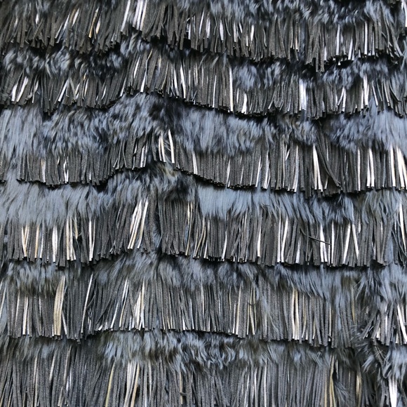 Roberto Cavalli Fur Leather Fringe Jacket 40 S M - Picture 6 of 14